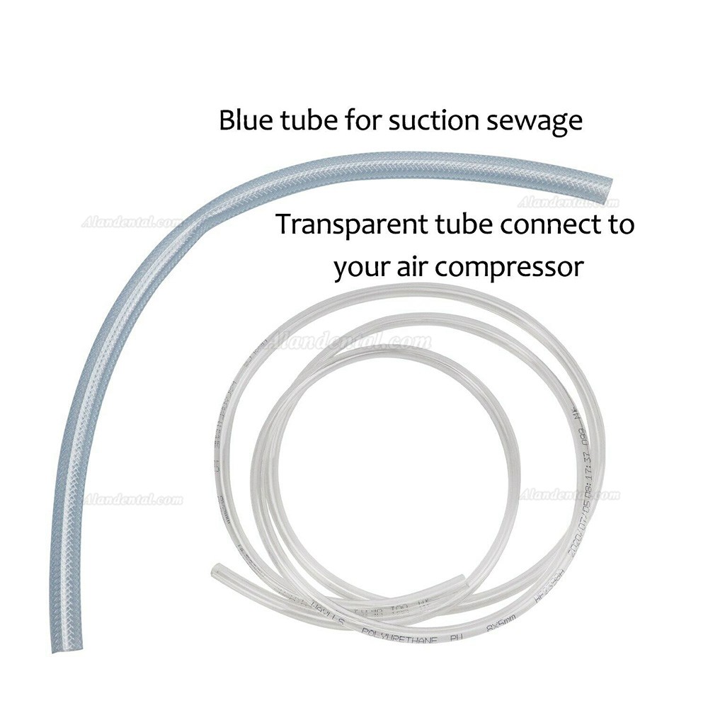 Dental Wall Hanging Turbine Unit 4H with Weak Suction Work without Air Compressor